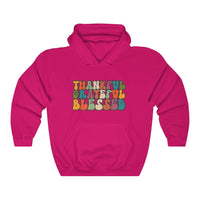 Thankful Grateful Blessed Retro Hoodie! Fall Vibes! FreckledFoxCompany