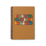 Thankful Grateful Blessed Retro Inspired Journal! Fall Vibes! FreckledFoxCompany