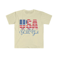 USA One Nation Under God Graphic Tees! Independence Day! FreckledFoxCompany