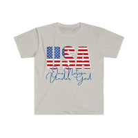 USA One Nation Under God Graphic Tees! Independence Day! FreckledFoxCompany