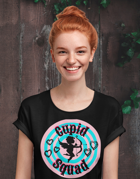 Valentines Day Cupid Squad Graphic Tees! Unisex, 100% Cotton, Ultra Soft FreckledFoxCompany