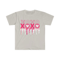 Valentines XOXO Drip Graphic Tees! Unisex, ultra soft, 100% Cotton! FreckledFoxCompany