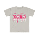 Valentines XOXO Drip Graphic Tees! Unisex, ultra soft, 100% Cotton! FreckledFoxCompany