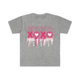 Valentines XOXO Drip Graphic Tees! Unisex, ultra soft, 100% Cotton! FreckledFoxCompany