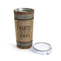 Wanted Western Tumbler 20oz! Drinkware, Tumblers! FreckledFoxCompany