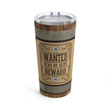 Wanted Western Tumbler 20oz! Drinkware, Tumblers! FreckledFoxCompany