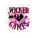 Wicked Games Sticker! Flexible, Cut to Edge! FreckledFoxCompany