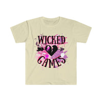 Wicked Games Valentines Day Graphic Tees! Unisex, 100% Cotton, Ultra Soft FreckledFoxCompany