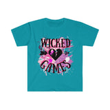 Wicked Games Valentines Day Graphic Tees! Unisex, 100% Cotton, Ultra Soft FreckledFoxCompany