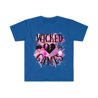 Wicked Games Valentines Day Graphic Tees! Unisex, 100% Cotton, Ultra Soft FreckledFoxCompany