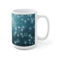 Winter Wonderland Jumbo Ceramic Mug 15oz! Winter Vibes! FreckledFoxCompany