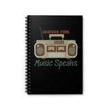 Words Fail Music Speaks Chocolate Crème Journal! FreckledFoxCompany