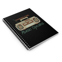 Words Fail Music Speaks Chocolate Crème Journal! FreckledFoxCompany