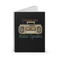 Words Fail Music Speaks Chocolate Crème Journal! FreckledFoxCompany