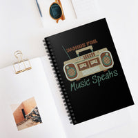 Words Fail Music Speaks Chocolate Crème Journal! FreckledFoxCompany