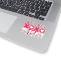 XOXO Sticker! Cut to Edge, flexible! FreckledFoxCompany