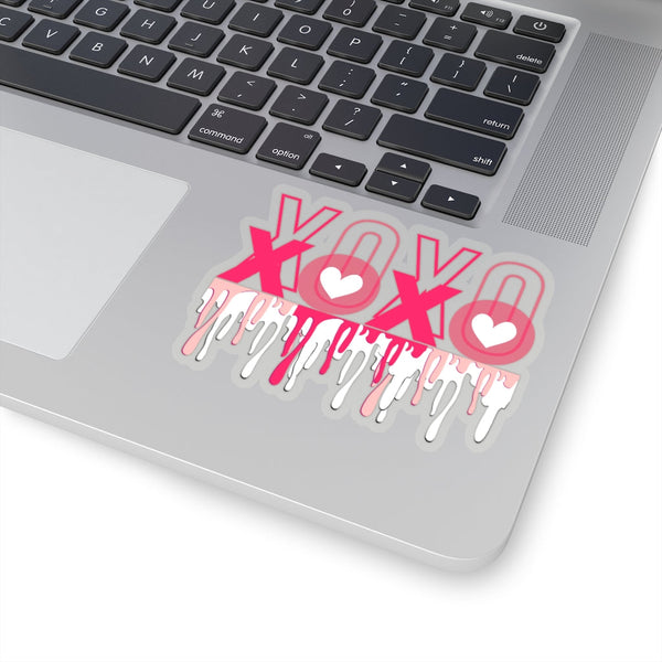 XOXO Sticker! Cut to Edge, flexible! FreckledFoxCompany