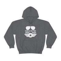 Talk to Me Pop Pop Unisex Heavy Blend Hooded Sweatshirt! Grandparent Vibes! Fathers Day!