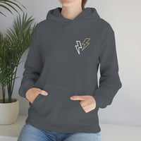 Basics Wear Anywhere Unisex Heavy Blend Hooded Sweatshirt! Lightening Bolt Edition! Basics!