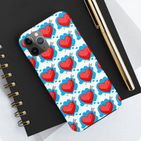 Valentines Day Dainty Heart Tough Phone Cases! Spring Vibes!