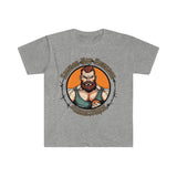 Savage Not Average Beast Mode Funny Gym Unsex Graphic Tees! Sarcastic Vibes! Red Beard Edition, Fathers Day!