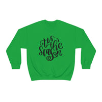 Tis The Season Holiday Unisex Heavy Blend Crewneck Sweatshirt! Winter Vibes!