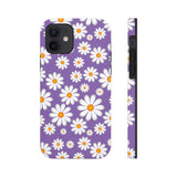 Purple Daisy Tough Phone Cases, Case-Mate! Spring Vibes!