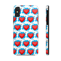 Valentines Day Dainty Heart Tough Phone Cases! Spring Vibes!