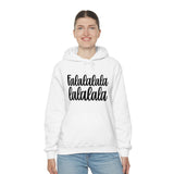 Falalalala lalala Christmas Unisex Heavy Blend Hooded Sweatshirt! Winter Vibes!