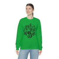 Tis The Season Holiday Unisex Heavy Blend Crewneck Sweatshirt! Winter Vibes!