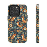 Vintage 70's Foxy Florals Tough Phone Cases, Case-Mate!