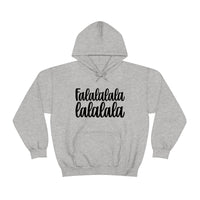 Falalalala lalala Christmas Unisex Heavy Blend Hooded Sweatshirt! Winter Vibes!