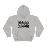 Falalalala lalala Christmas Unisex Heavy Blend Hooded Sweatshirt! Winter Vibes!