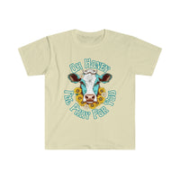 Oh Honey... I'll Pray For You Daisy Cow Head Unisex Graphic Tees! Sarcastic Vibes!