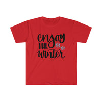 Enjoy The Winter Holiday Unisex Graphic Tees! Winter Vibes!