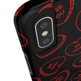 Valentines Day Candy Hearts Red and Black Tough Phone Cases, Case-Mate! Spring Vibes!