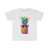 Pineapple Sunglasses Summer Time Fun Unisex Graphic Tees! Summer Vibes!