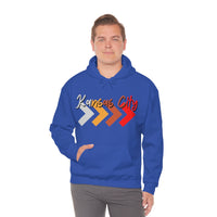 Kansas City Football Arrow Colors Unisex Heavy Blend Hooded Sweatshirt! Football Season!