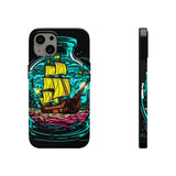 Ship in a Bottle Neon Colors Tough Phone Cases!