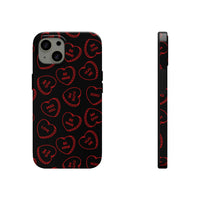 Valentines Day Candy Hearts Red and Black Tough Phone Cases, Case-Mate! Spring Vibes!