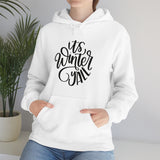 It's Winter Yall Unisex Heavy Blend Hooded Sweatshirt! Winter Vibes!