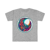 Mandala Moon Summer Time Unisex Graphic Tees! Summer Vibes!