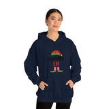 Grandpa Elf Unisex Heavy Blend Hooded Sweatshirt! Winter Vibes!