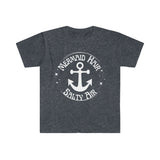 Mermaid Hair and Salty Air Anchor Light Version Unisex Graphic Tees! Summer Vibes!