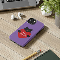 Valentines Day Your Perfect Kitten Purple Tough Phone Cases, Case-Mate! Spring Vibes!