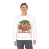 Vintage Kansas City Chief Head Unisex Heavy Blend Crewneck Sweatshirt! Football Season!