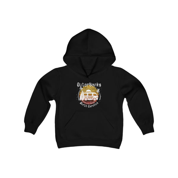 Outer Banks North Carolina Let The Treasure Hunt Begin Youth Heavy Blend Hooded Sweatshirt! Foxy Kids!