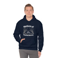 Mothers of Mayhem Society Sleep Deprived Unisex Hooded Sweatshirt! Sarcastic Vibes! Family Vibes!