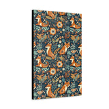 Vintage 70's Inspired Floral Foxy Canvas Gallery Wraps!