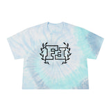 Freckled Fox Company Black Logo 2023 Women's Tie-Dye Crop Graphic Tees! Merch! Spring Vibes! Summer Vibes!